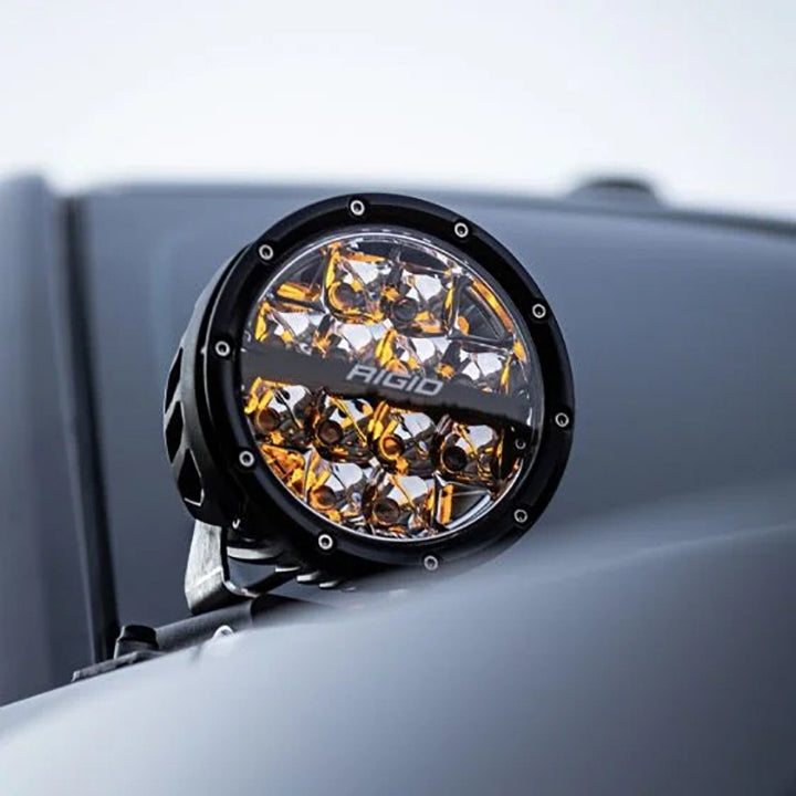 Rigid Industries 360 Series Led Off Road Spot Beam Amber Backlight