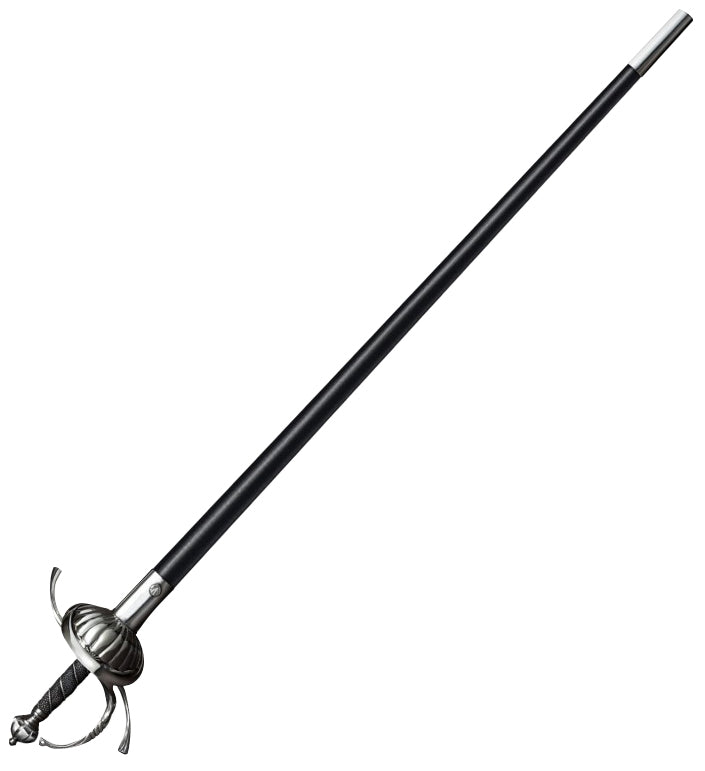 Cold Steel Cup Hilt Rapier Ribbed Shell Swept