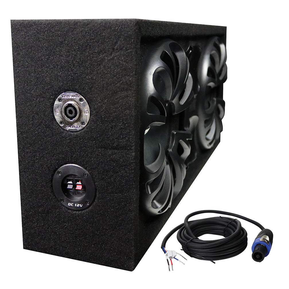 Audiopipe High Performance Sealed Enclosure 10" 600w Max