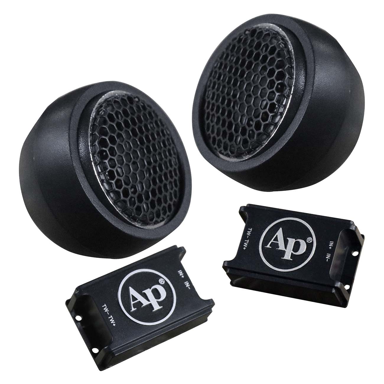 Audiopipe 1/2" Swivel Tweeter Pair 80 Watts Max Surface & Angle Mounting 4ohm