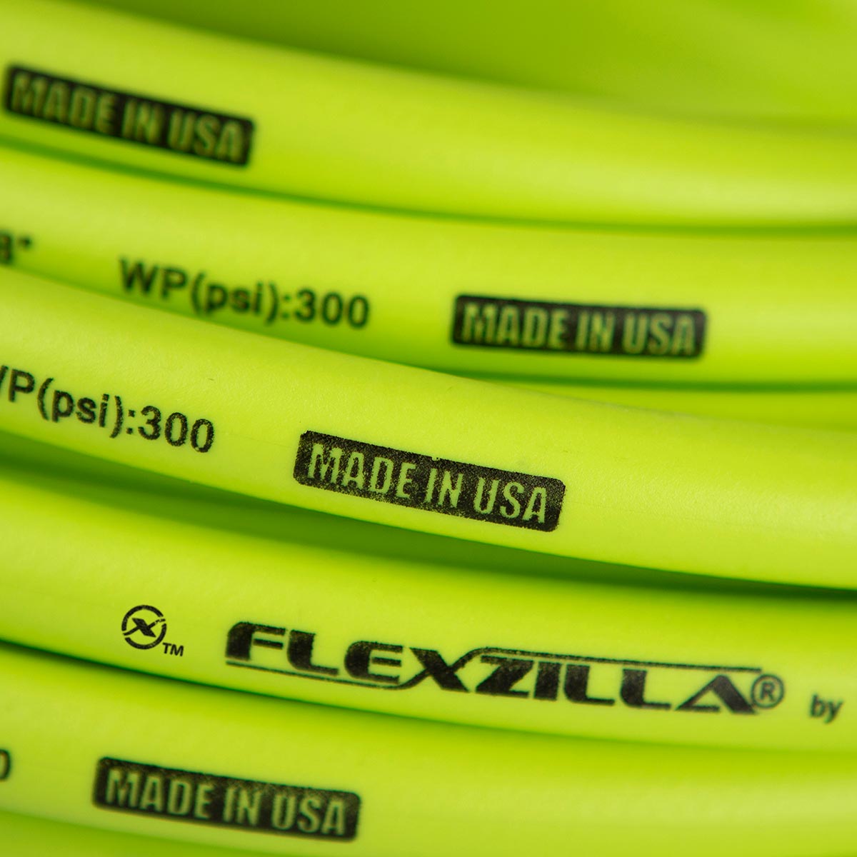 Flexzilla® Air Hose 3/8" X 50' 3/8" Mnpt Fittings Zillagreen®