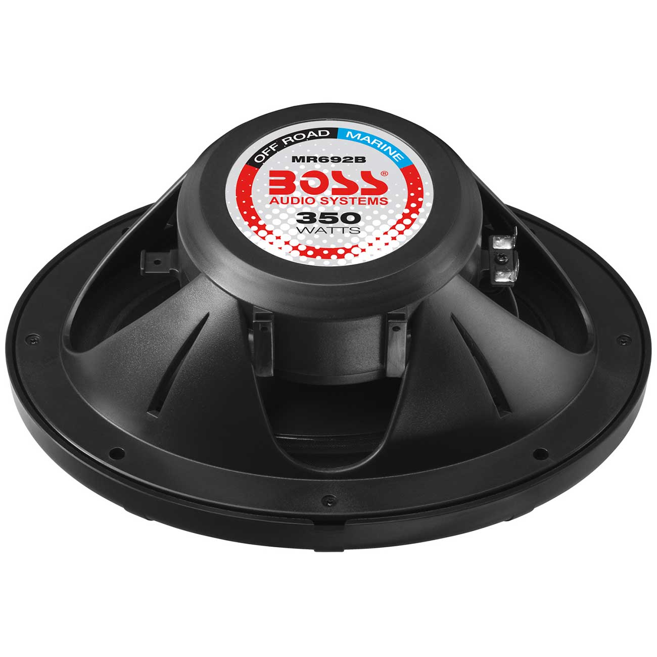 Boss 6x9" 2-way Coaxial Marine Speaker 350w (black)