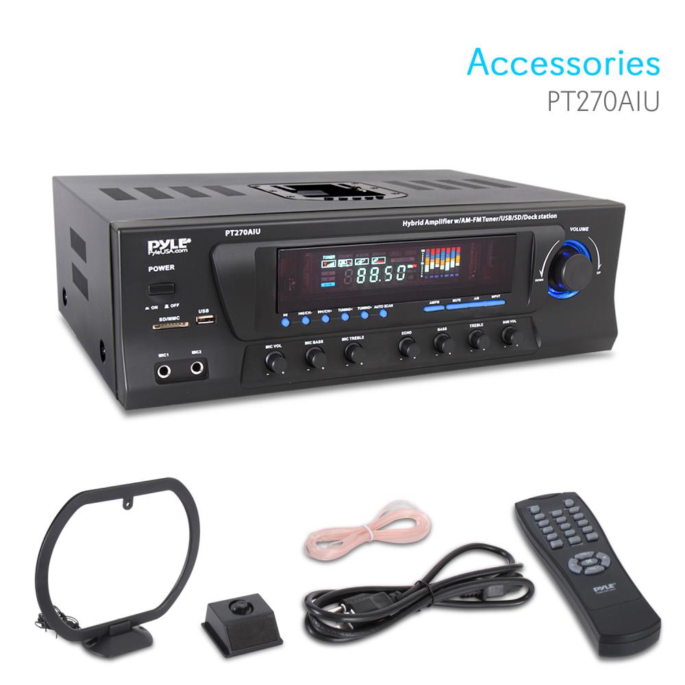 Pyle 61w Stereo Receiver Am/fm Tuner