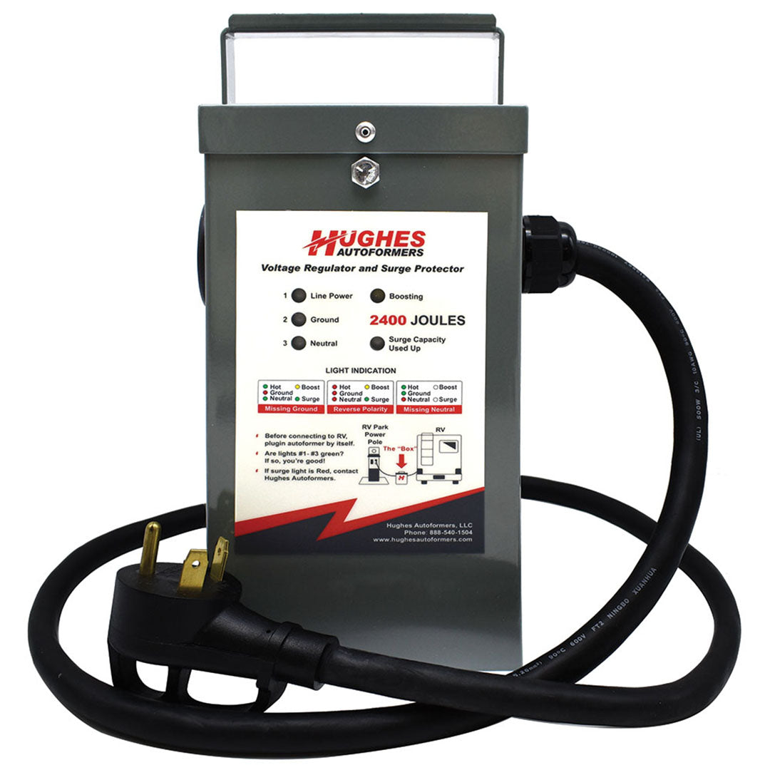 Hughes Voltage Booster With Surge Protection - 30 Amp