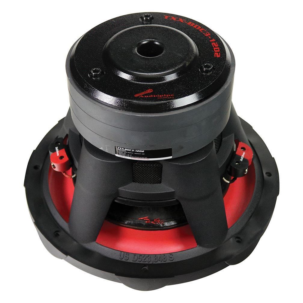 Audiopipe 12″ Woofer 900w Rms/1800w Max Dual 2 Ohm Voice Coils