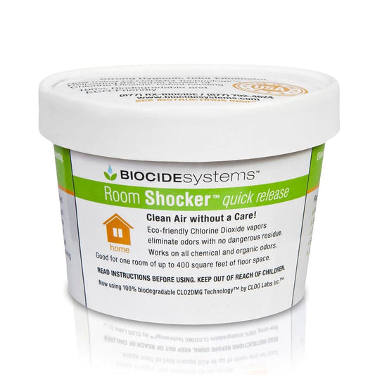 Biocide Room Shocker Odor Eliminator Quick Release Vapor