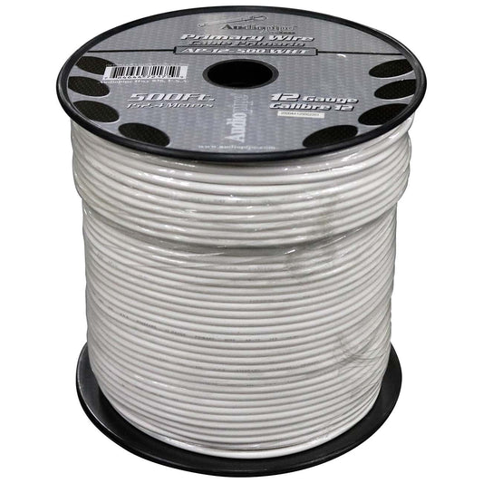Audiopipe 12 Gauge 500ft Primary Wire White