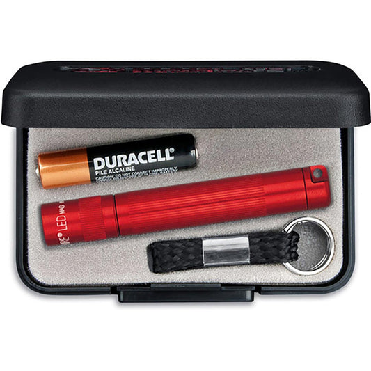 Maglite Solitaire Led 1-cell Aaa Flashlight - Red (gift Box)