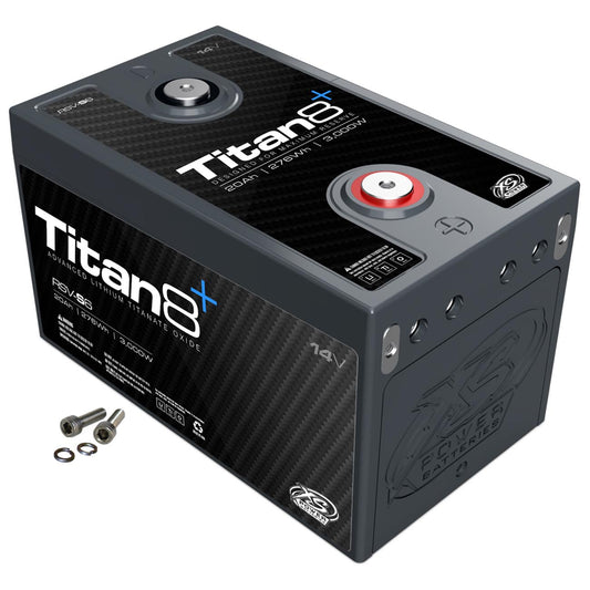 Xs Power Titan 8 Lithium Titanate Oxide Battery - 14v