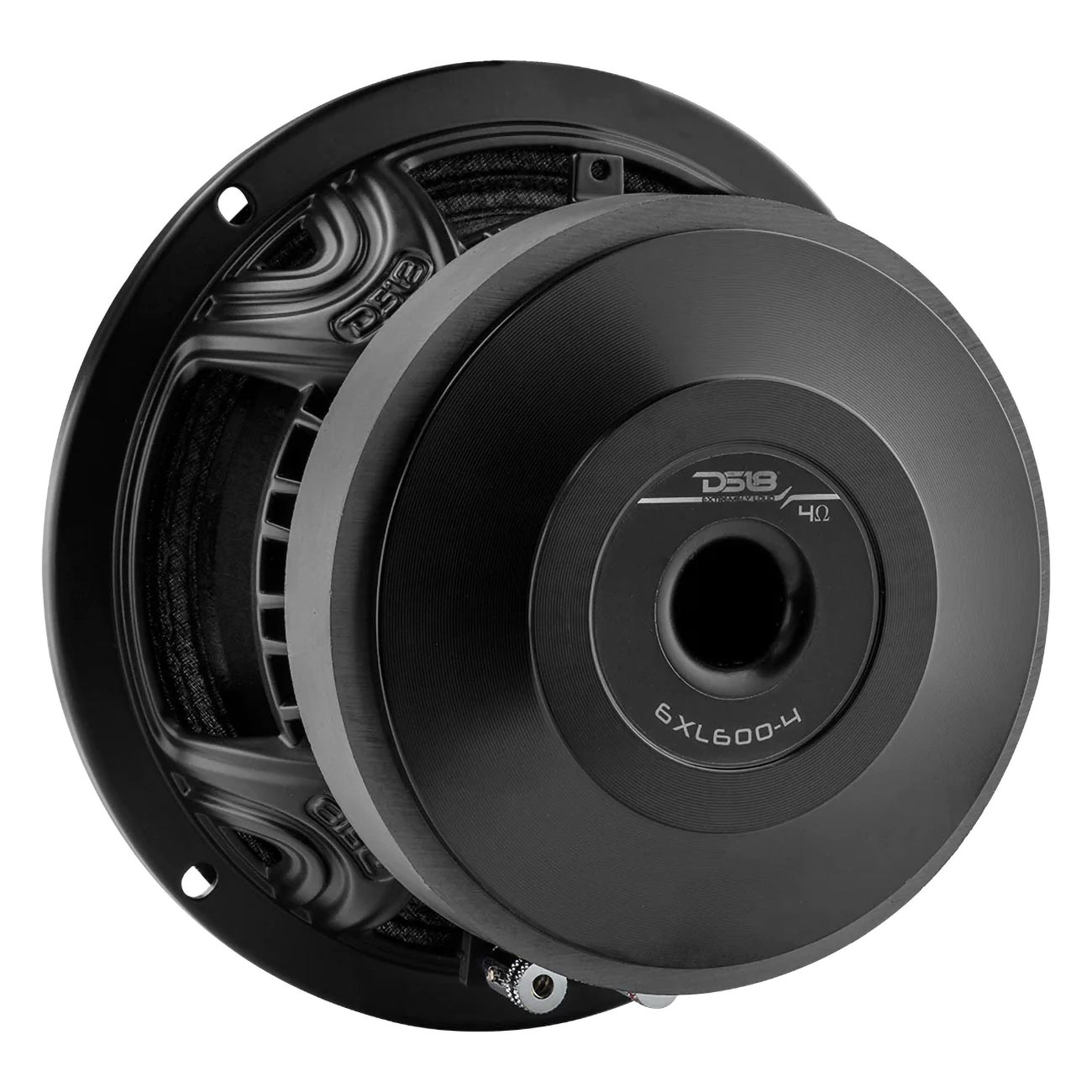 DS18 PRO XL 6.5″ Midrange Speaker, 300W RMS/600W Max, 4 Ohm (Sold Each)
