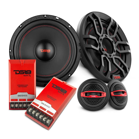 DS18 Gen-X 6.5″ 2-Way Component Speakers