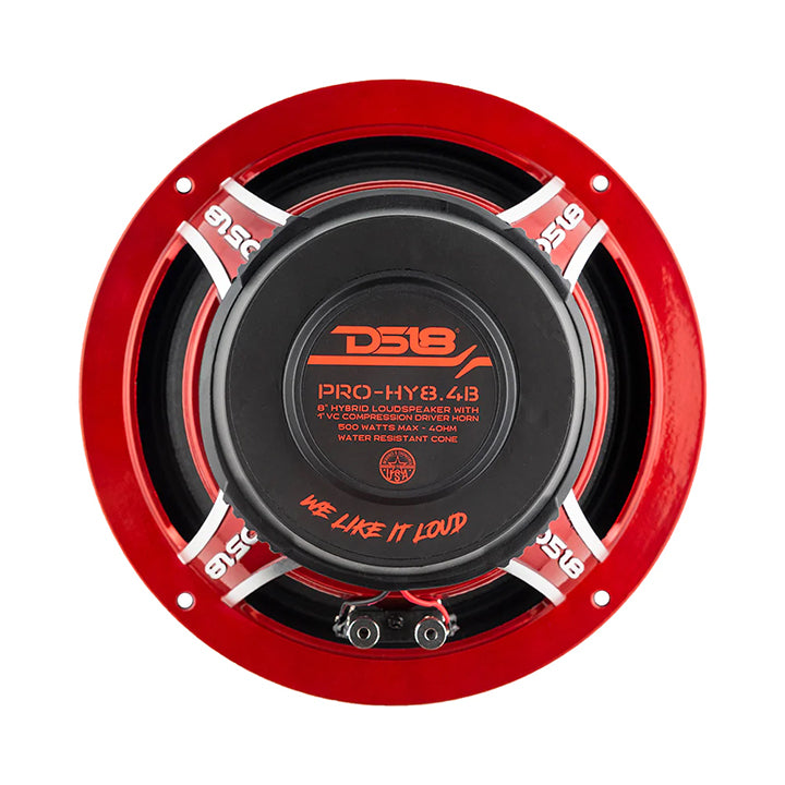 DS18 8″ Midrange Loudspeaker, 250W RMS/500W MAX, 4 Ohm