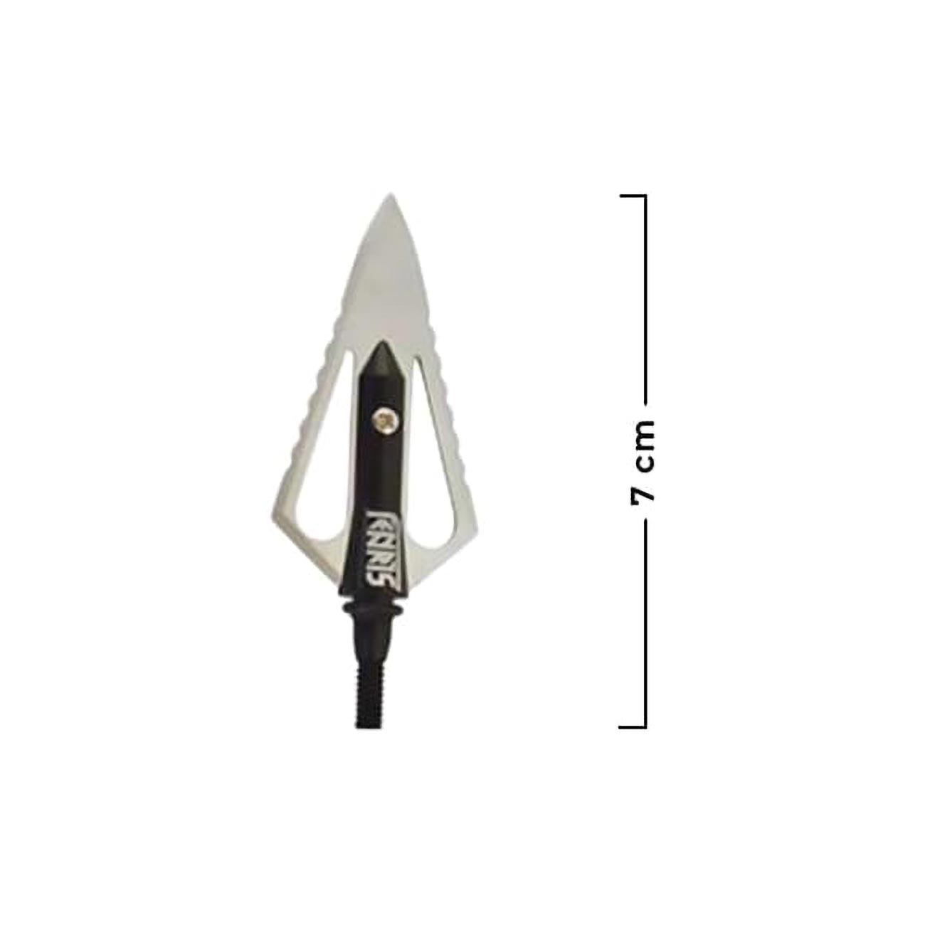 9120092210666 Steambow Fenris Broadheads Wolf Fangs  Set Of 3 Pcs