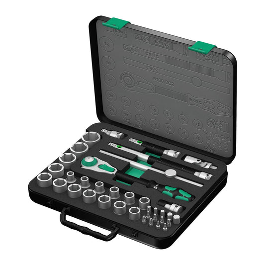 Wera Zyklop Metric Speed Ratchet Set - 1/2″ Drive (37-piece Set)