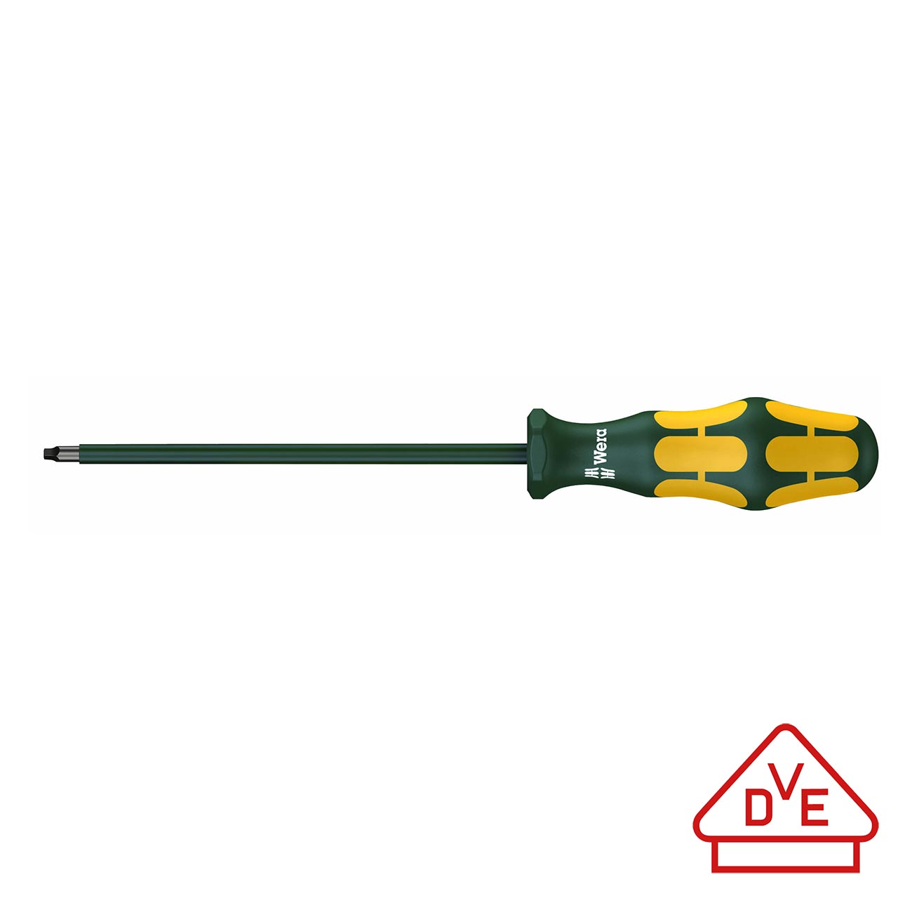 Wera Vde Insulated Screwdriver: Square Sq #1 X 150mm