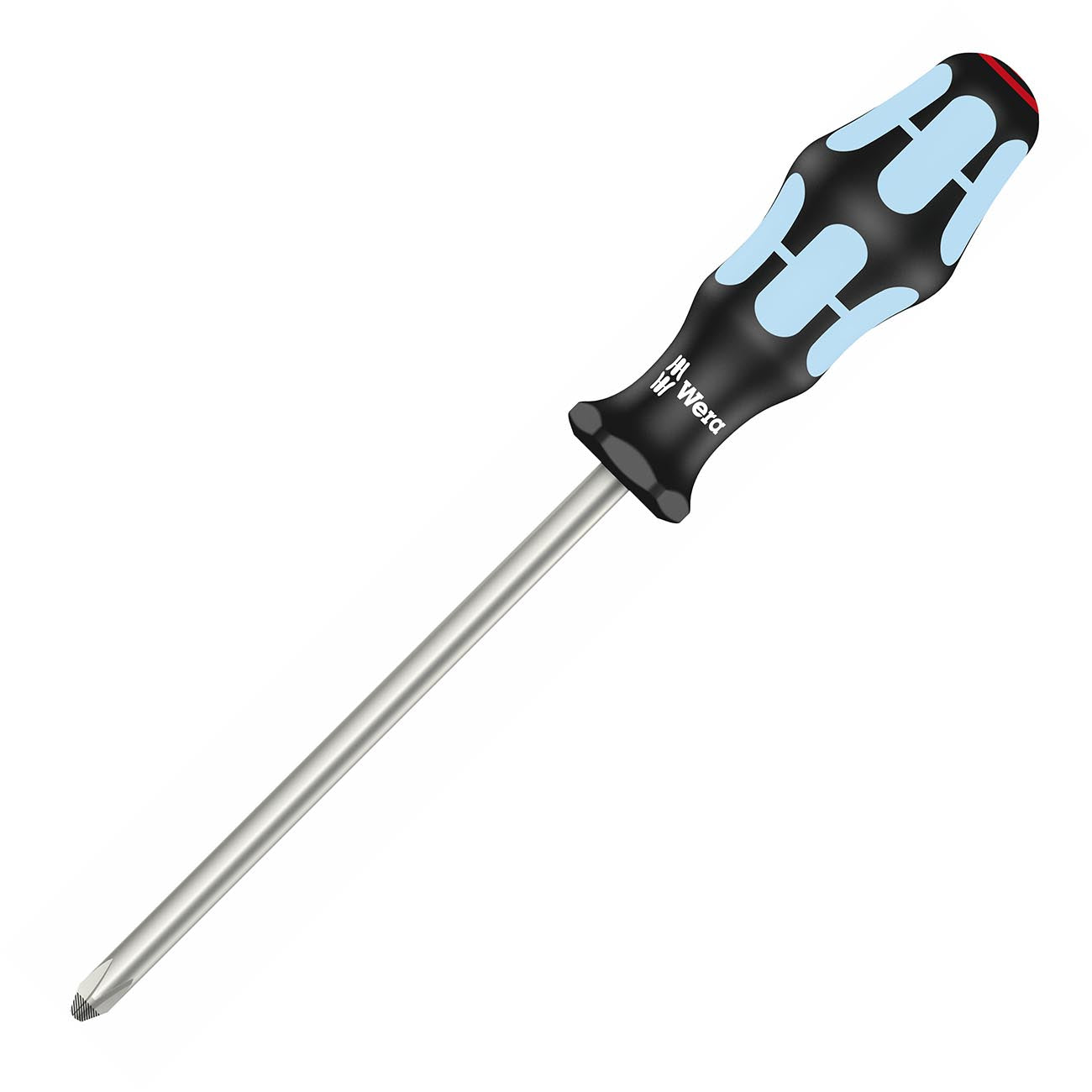 Wera Screwdriver: Phillips Ph3 X 150mm - Stainless Steel With Lasertip