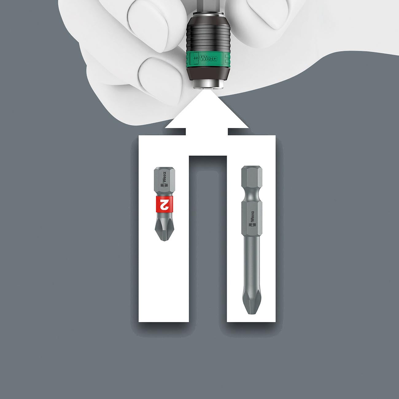 Wera Kraftform 816 R Sb Hexagon Premium Plus Bitholding Screwdriver