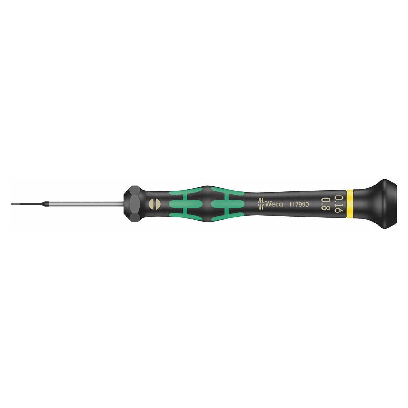 Wera 2035 Screwdriver For Slotted Screws For Electronics