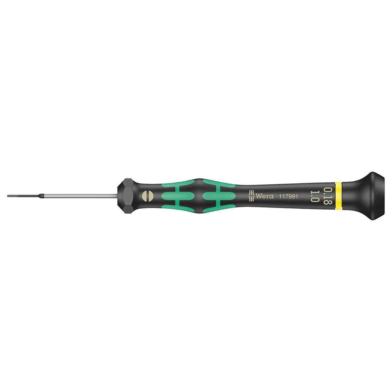 Wera Micro Electronics Precision Slotted Screwdriver - 1.8mm Head