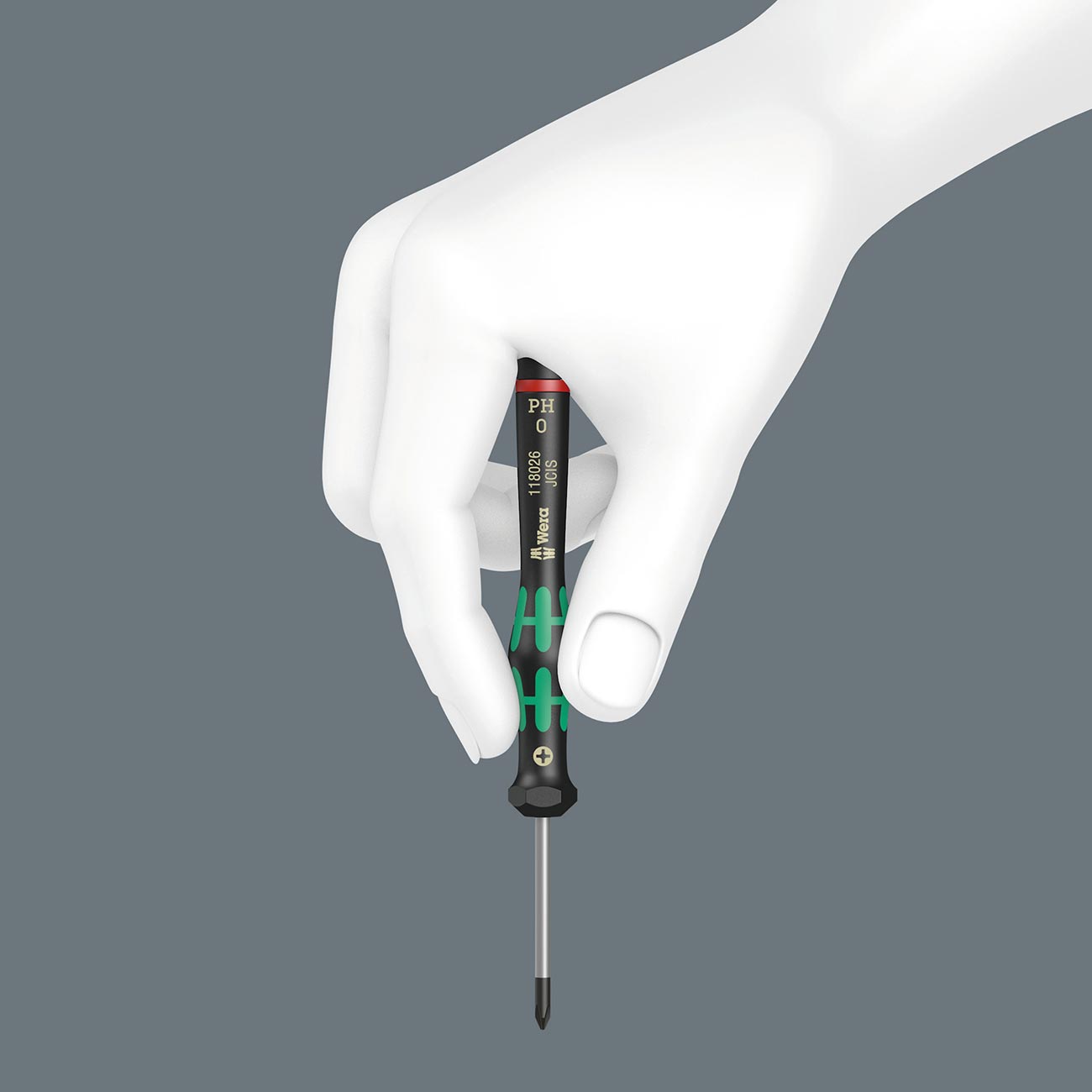 Wera Micro Electronics Precision Slotted Screwdriver - 1.8mm Head