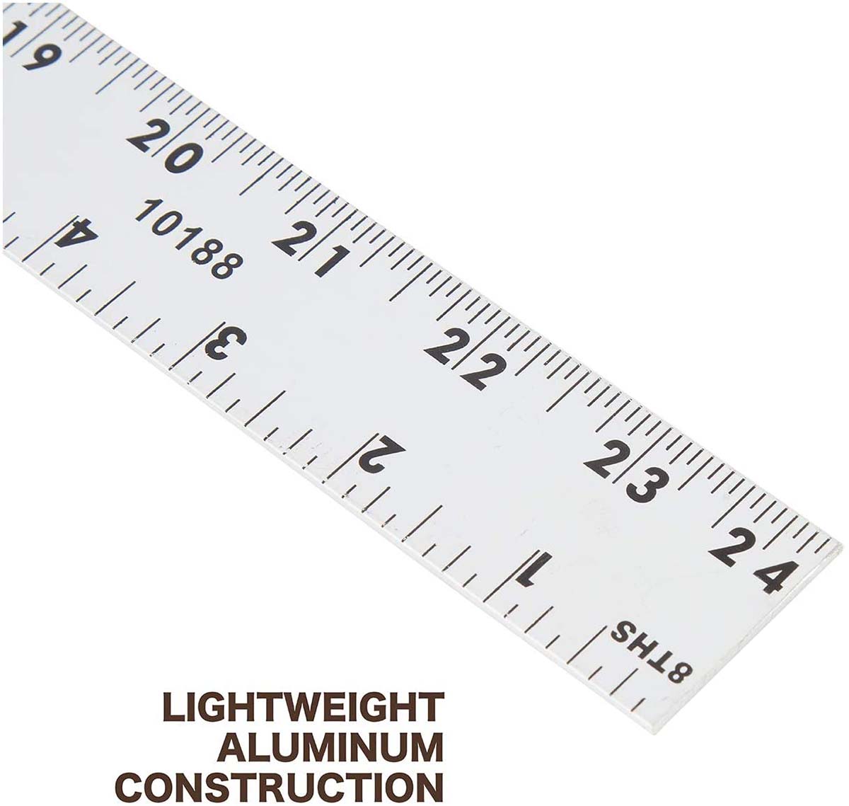 Mayes 24 Inch X 1 Inch Aluminum Ruler