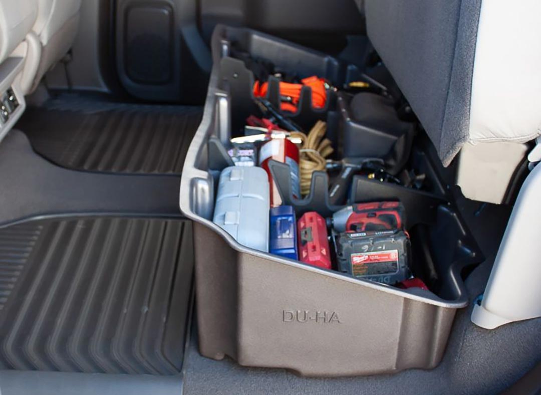 Du-ha Under Seat Storage For  '19-'22 Chevrolet/gmc Silverado/sierra Light Duty Crew Cab & '20-22