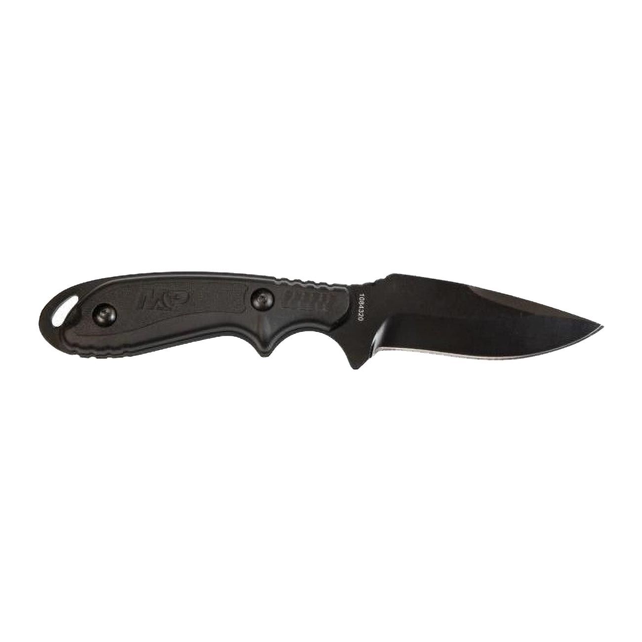 Smith And Wesson M&p Shield 3" Clip Point Fixed Blade - Black