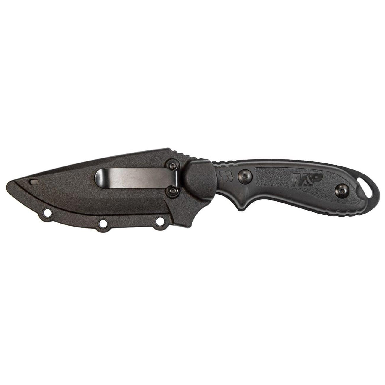 Smith And Wesson M&p Shield 3" Clip Point Fixed Blade - Black