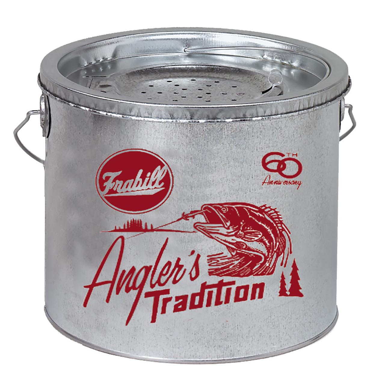 Frabill Galvanized 2-piece Wade Floating Bucket (8 Quart)