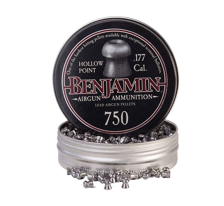 Benjamin .177cal Hollow Point Lead Pellets - 7.9 Grain (750 Count)