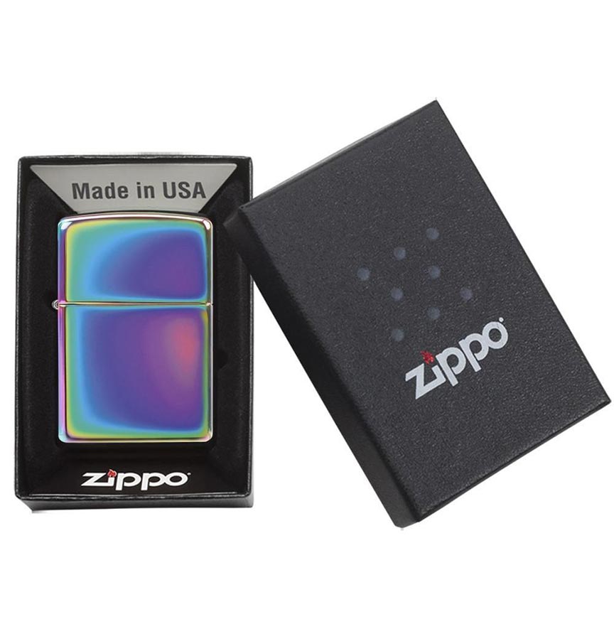 Zippo Windproof Lighter W/spectrum Finish