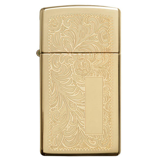 Zippo Slim Brass Venetian