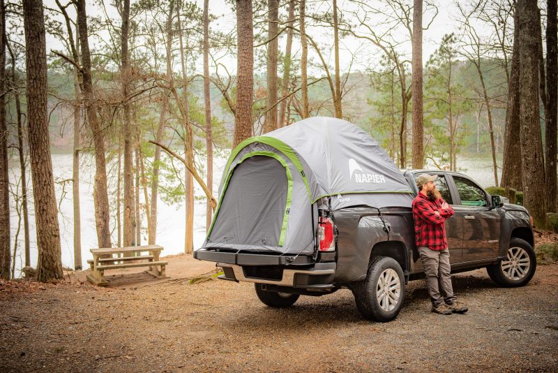 Napier Backroadz Truck Tent: 5 Ft. To 5.2 Ft. Short Bed Length Compact