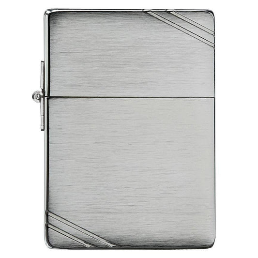 Zippo *1935* Windproof Lighter 1935 Replica W/slashesbrushed Chrome