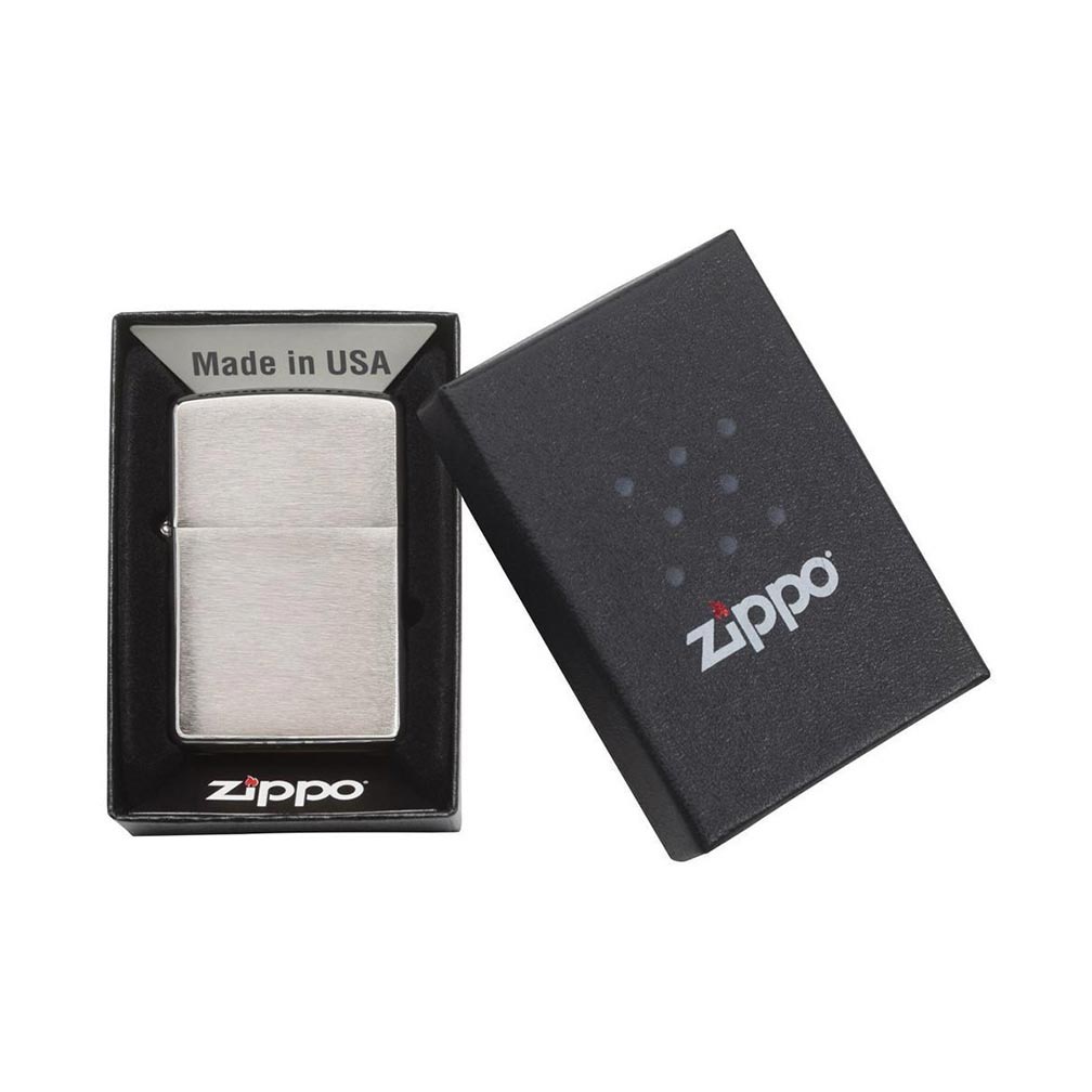 Zippo Windproof Lighter Brushed Chrome