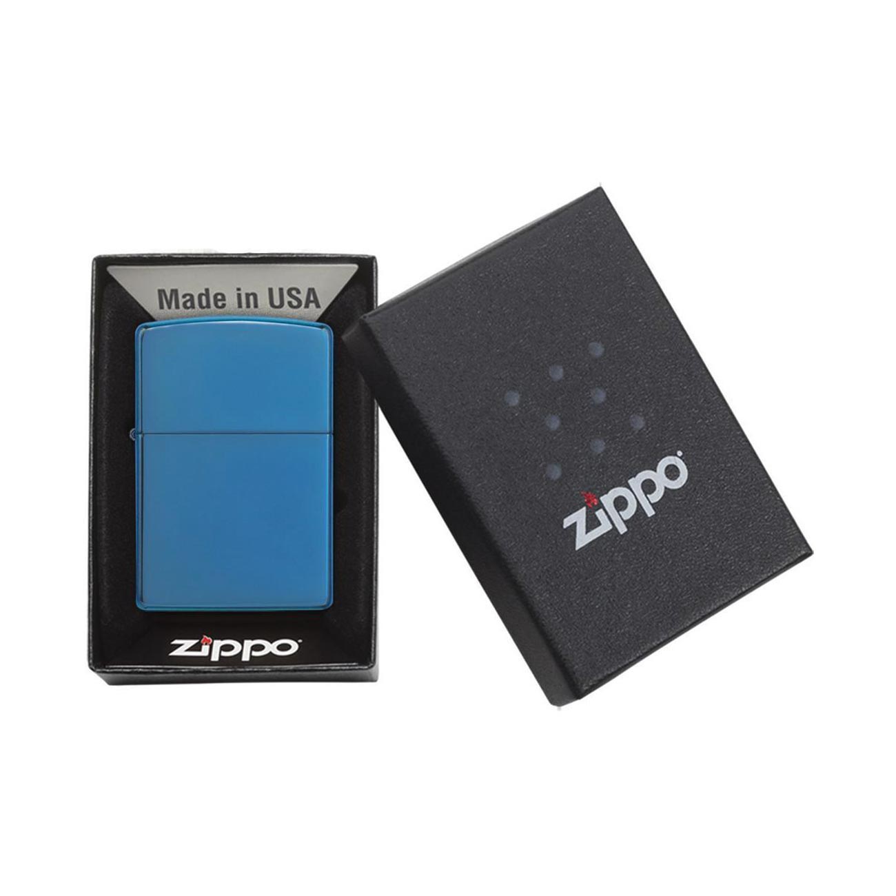 Zippo Windproof Lighter Classic High Polish Blue