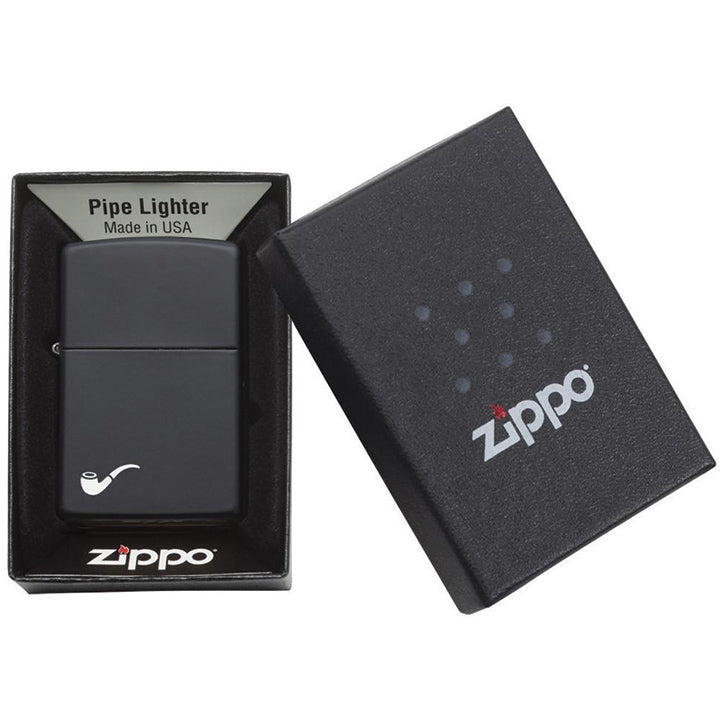 Zippo Windproof Lighter Pipe Black Matte