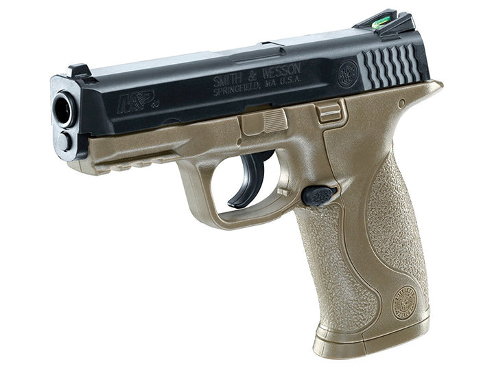 Umarex M&p Shield Replica Co2 Powered Semi-automatic Bb Pistol - Dark Earth