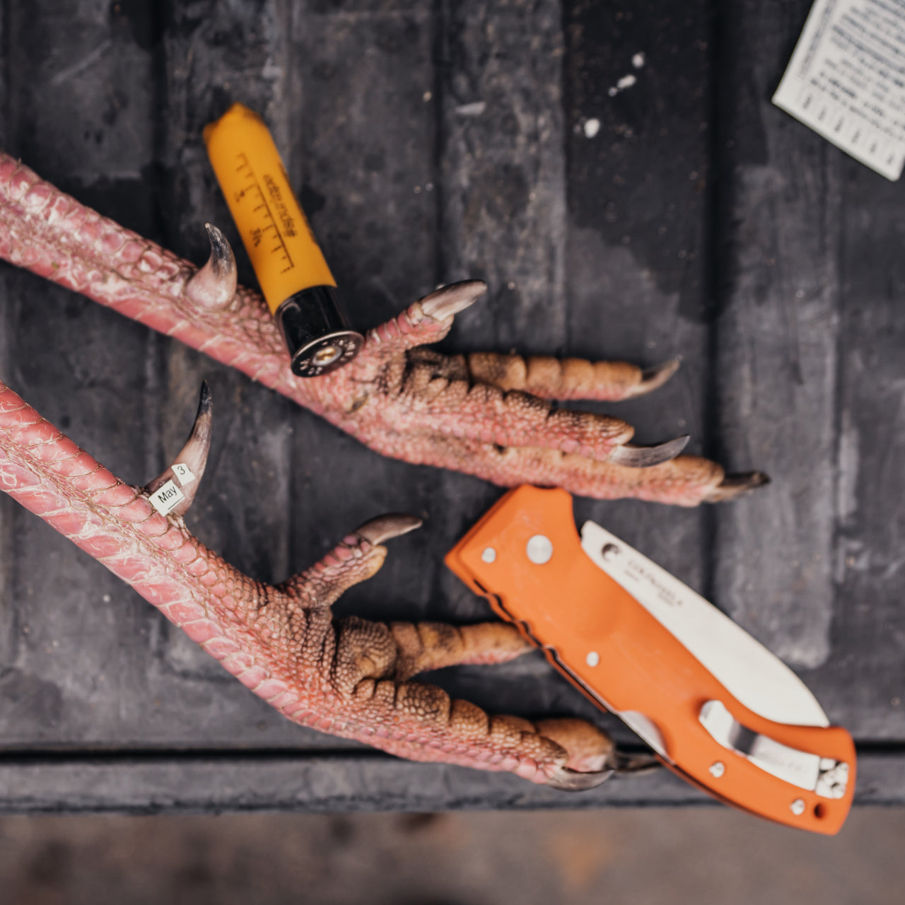 Cold Steel Ultimate Hunter Folding Knife - Orange Handle