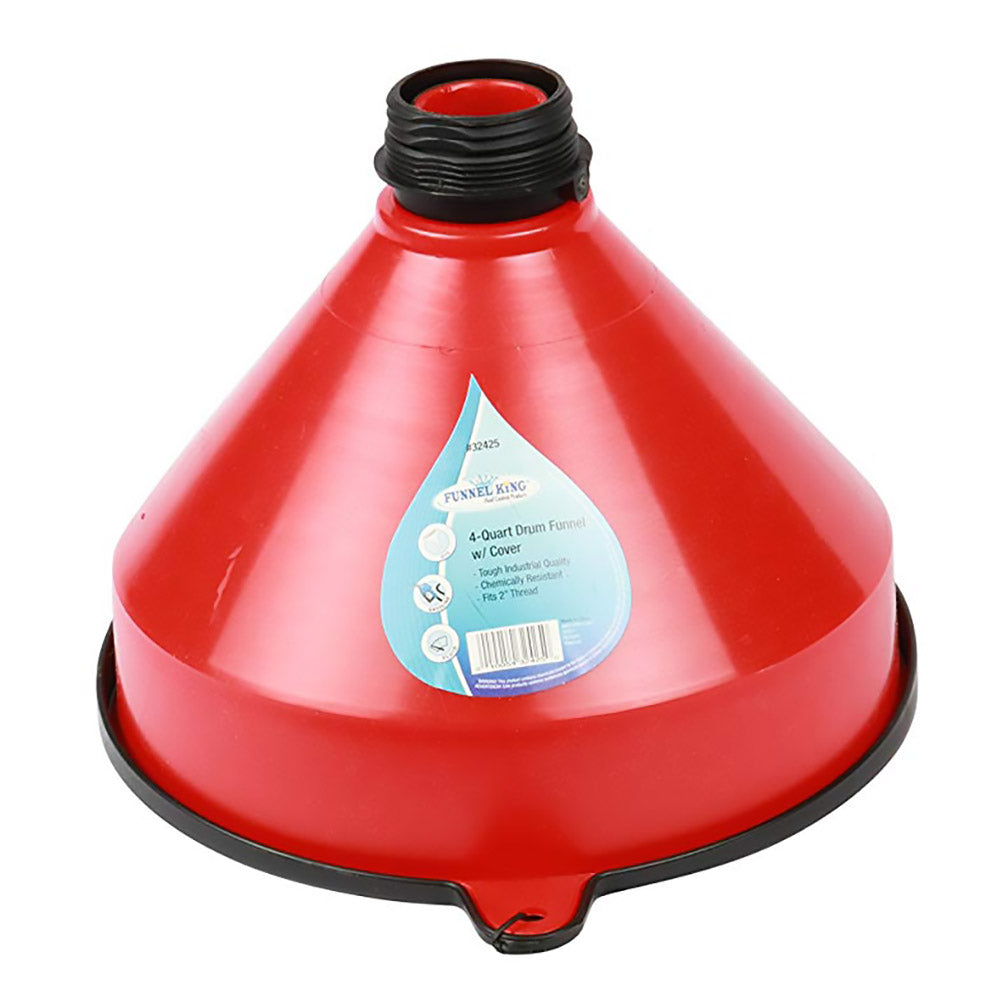 Wirthco 32425 Funnel King Propylene Drum Funnel With Lockable Lid