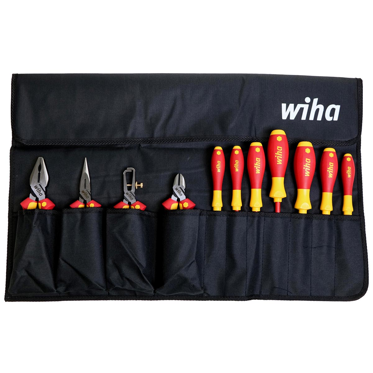 Wiha Insulated Pliers Cutters And Screwdriver - 11 Piece Set