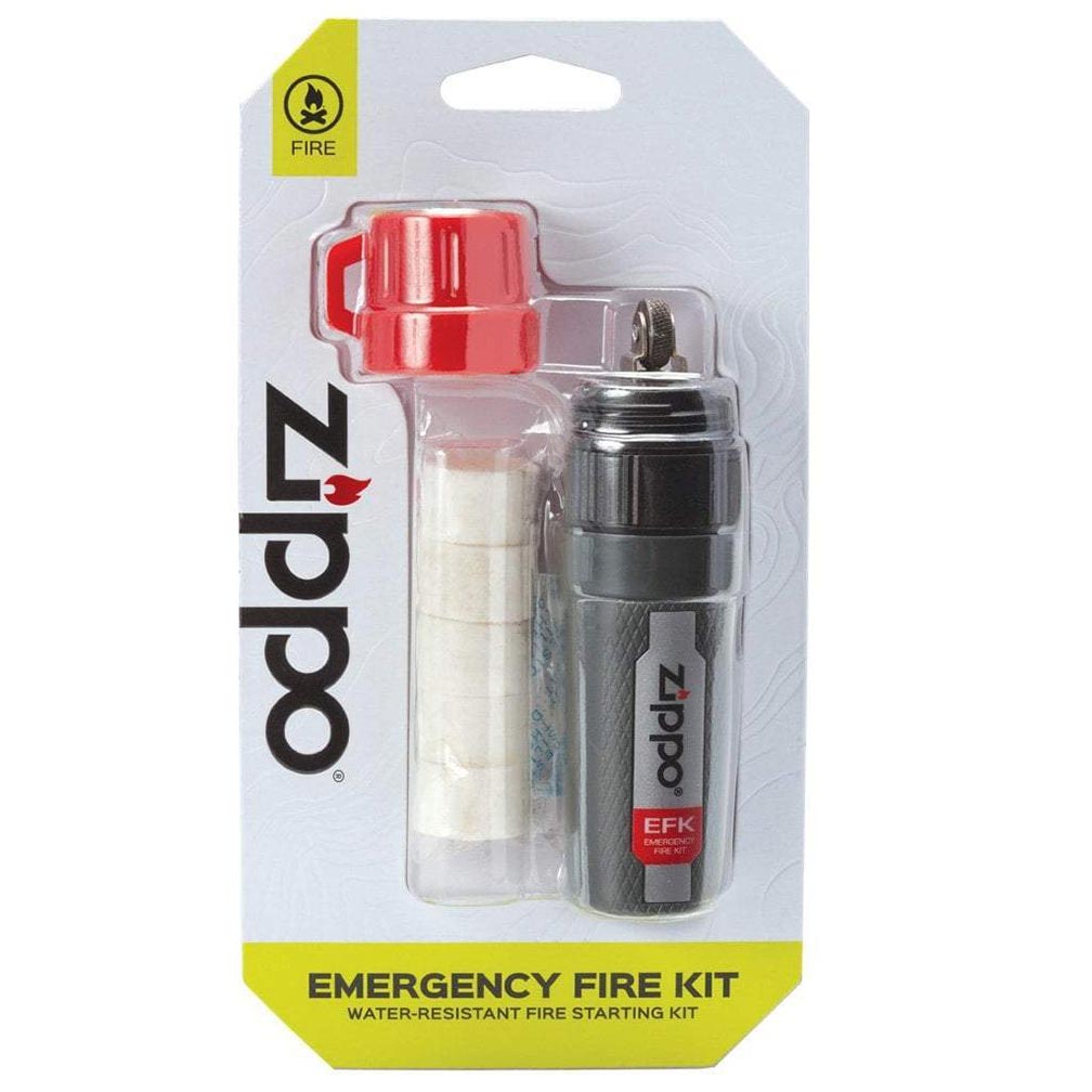 Zippo Emergency Fire Kit (includes: Flint-wheel And 5 Easy Spark Tinders)