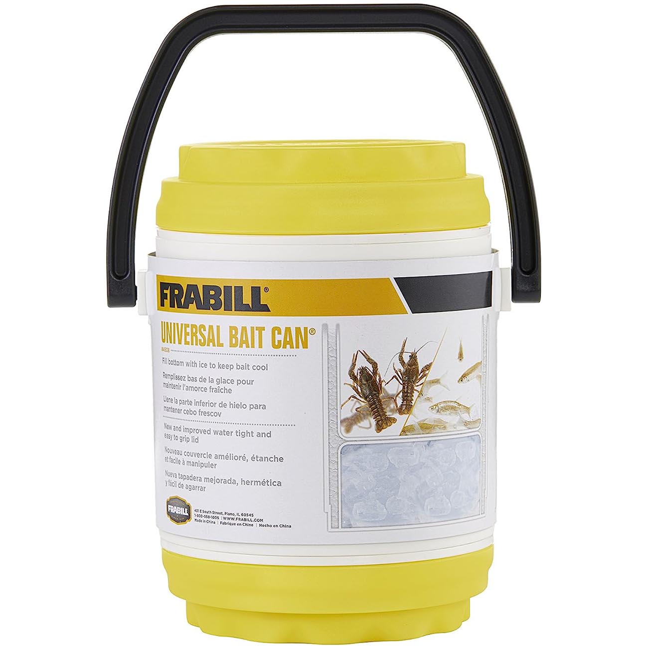 Frabill Crawler Can - Dual Compartments