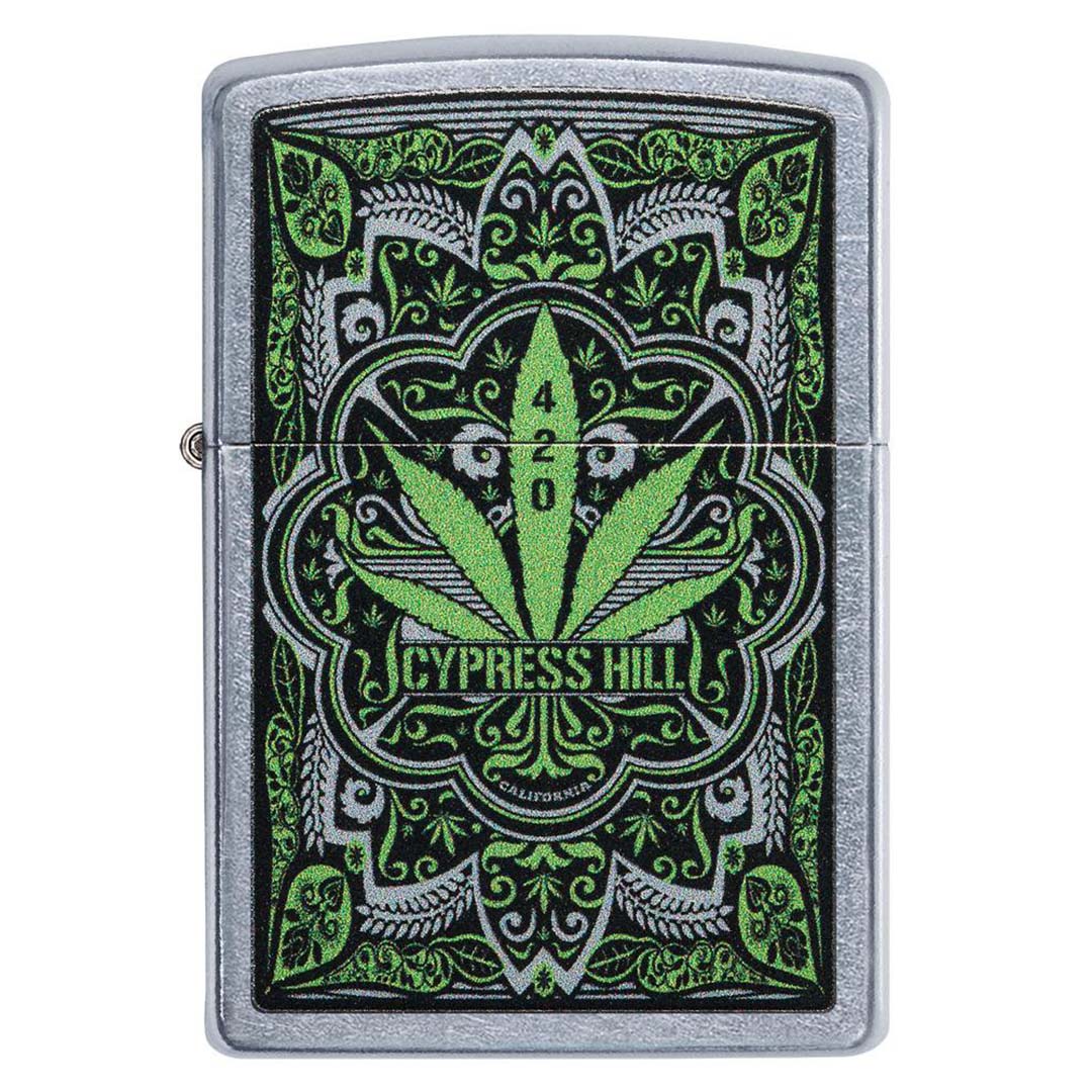 Zippo Windproof Lighter Cypress Hill Marijuana Leaf