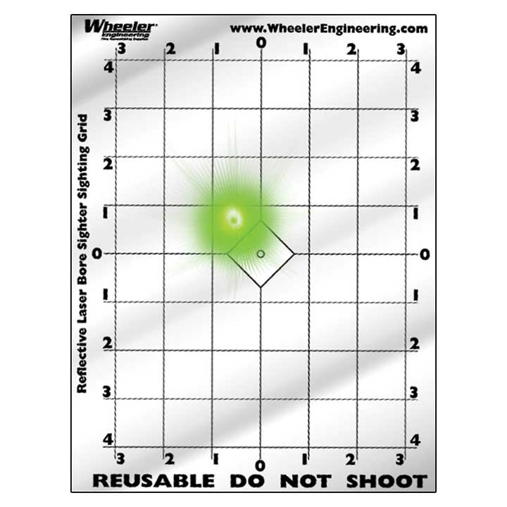 Wheeler Engineering Professional Laser Bore Sighter Green