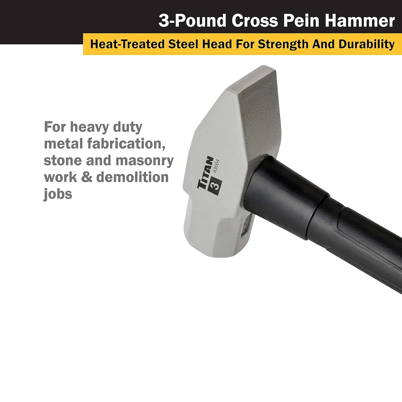 Titan 3 Lbs. (48oz) Cross Pein Hammer