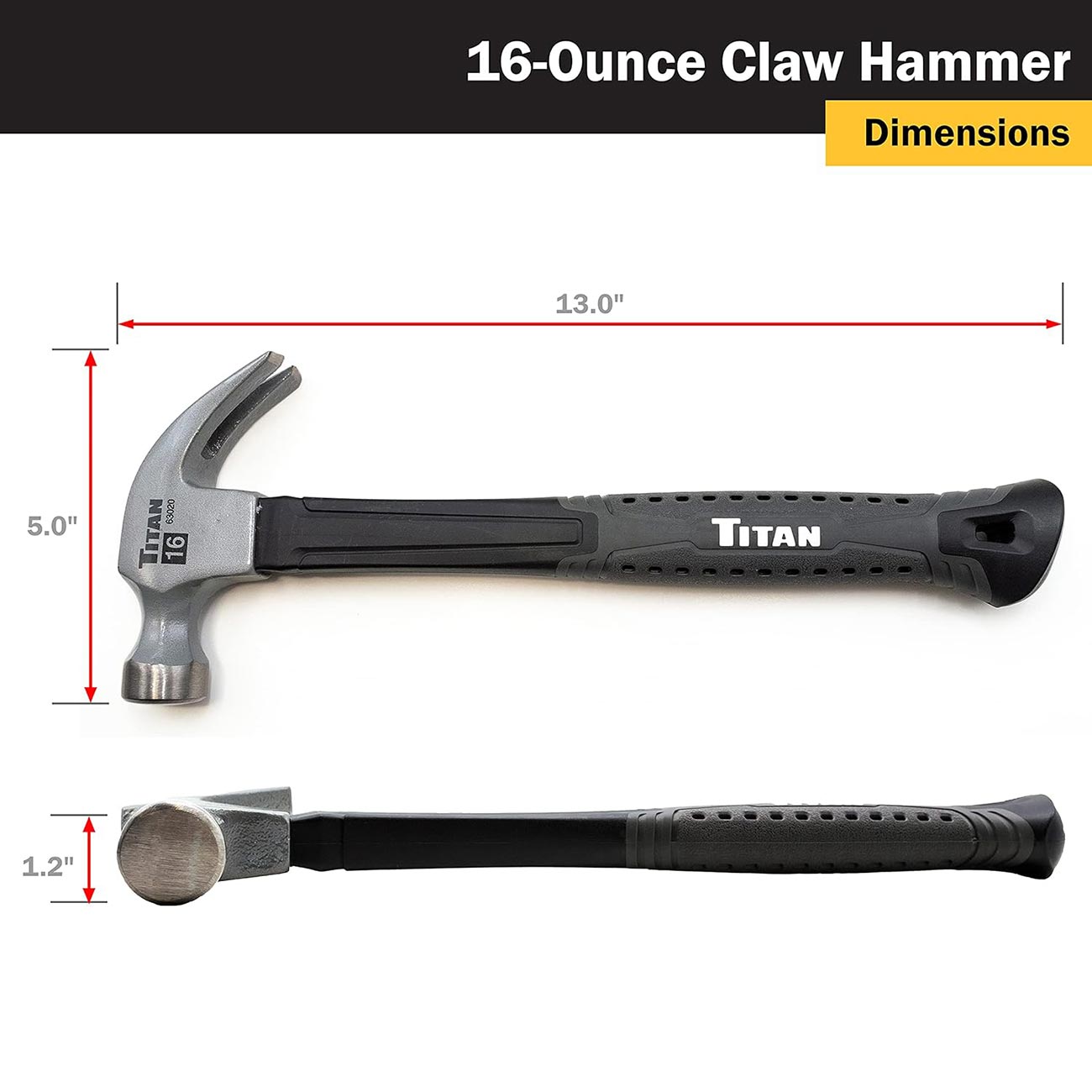 Titan 16 Oz. Claw Hammer