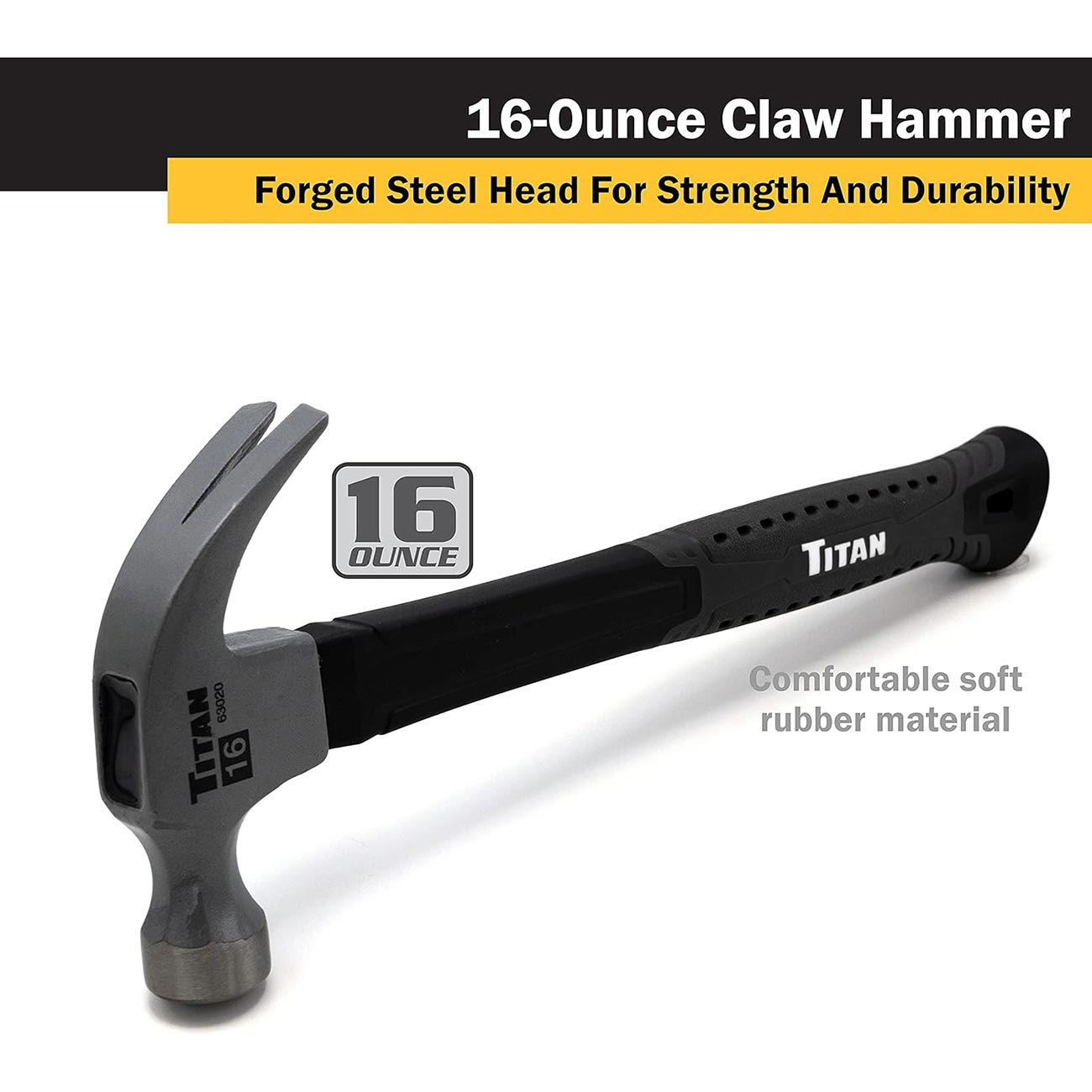 Titan 16 Oz. Claw Hammer