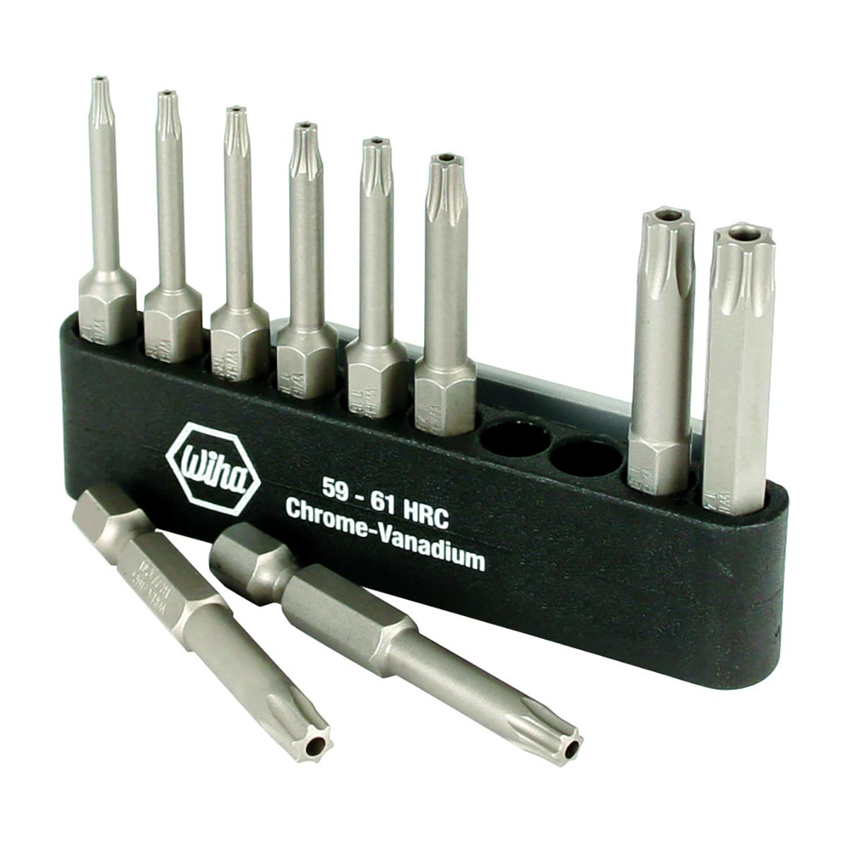 Wiha 'security Torx' Power Bit Belt Pack - 10 Piece Set