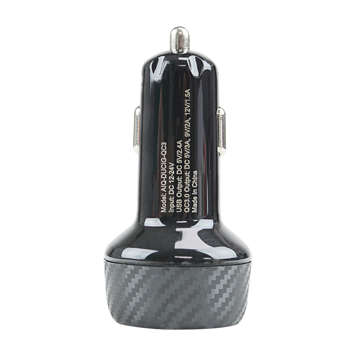 Audiopipe 2.4 Amp Dual Usb Car Charger - Qc3.0 + Usb A